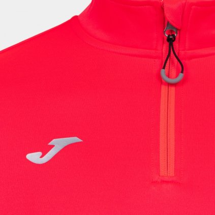 MIKINA JOMA RUNNING NIGHT | POLOZIP | KORÁLOVÁ FLUO