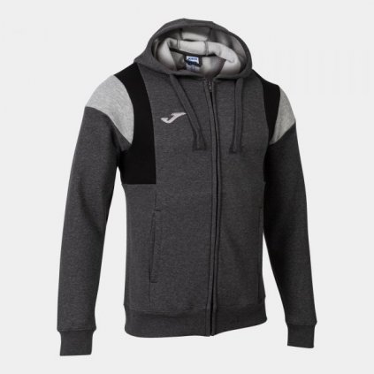 CONFORT III ZIP-UP HOODIE MELANGE GREY