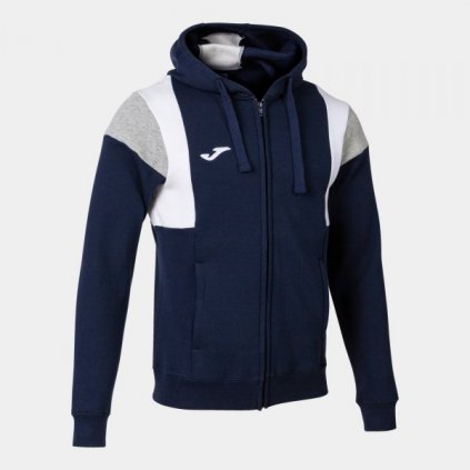 MIKINA JOMA CONFORT III | PLNÝ ZIP S KAPUCÍ | TMAVĚ MODRÁ