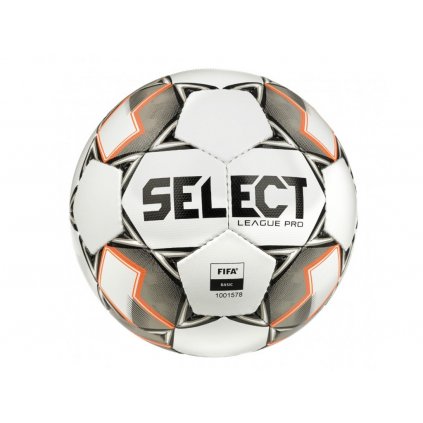 21654 fotbalovy mic select fb league pro bilo seda