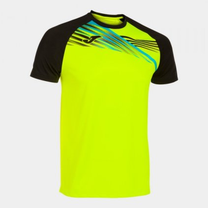 TRIČKO JOMA ELITE X | ŽLUTÁ FLUO-ČERNÁ | K/R