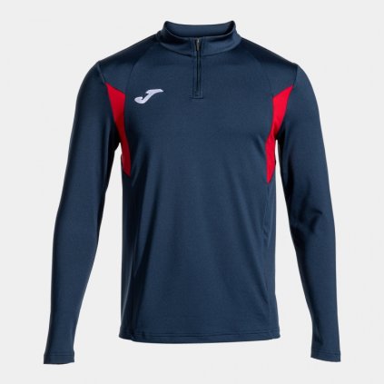 MIKINA JOMA WINNER III | POLOZIP | TMAVĚ MODRÁ-ČERVENÁ