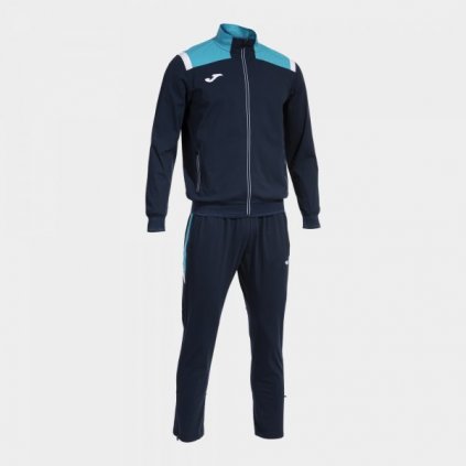 TOLEDO TRACKSUIT NAVY FLUOR TURQUOISE