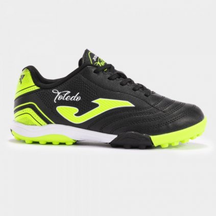 DĚTSKÉ KOPAČKY JOMA TOLEDO 2491TF | ČERNÁ-ZELENÁ FLUO | TURFY *