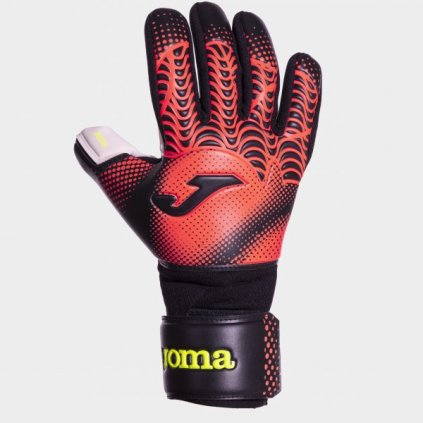 PREMIER GOALKEEPER GLOVES BLACK FLUOR CORAL