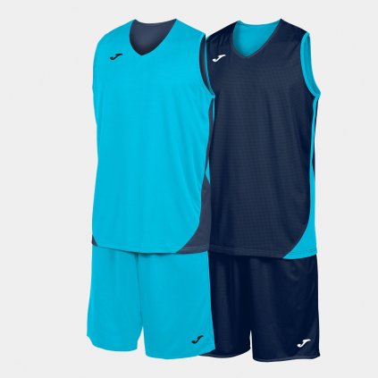 SET BASKETBAL JOMA KANSAS | TYRKYSOVÁ FLUO-TMAVĚ MODRÁ