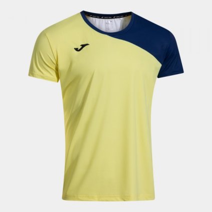 CHALLENGE DEUCE SHORT SLEEVE T-SHIRT YELLOW NAVY BLUE (Velikost M)
