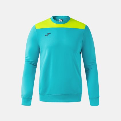 MIKINA JOMA PHOENIX III | TYRKYSOVÁ FLUO-ŽLUTÁ