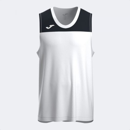 PHOENIX III SLEEVELESS SHIRT WHITE BLACK (Velikost 3XS)