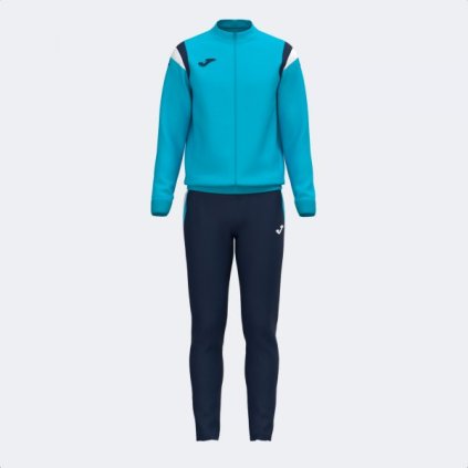 TERRA TRACKSUIT FLUOR TURQUOISE DARK NAVY (Velikost 3XS)