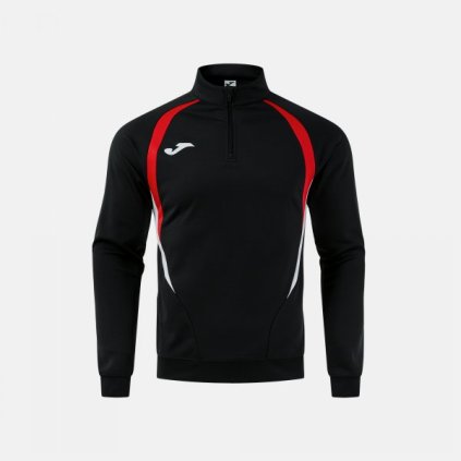 T-CHAMPIONSHIP SWEATSHIRT BLACK RED (Velikost 3XS)