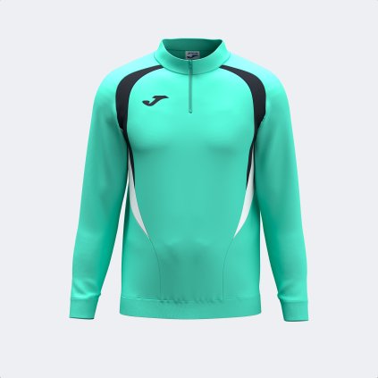 MIKINA JOMA CHAMPIONSHIP 20 | POLOZIP | MENTOLOVĚ ZELENÁ-ČERNÁ