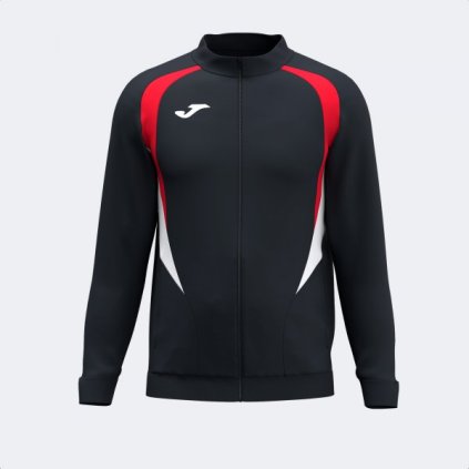 CHAMPIONSHIP 20 FULL ZIP SWEATSHIRT BLACK RED (Velikost 2XS)