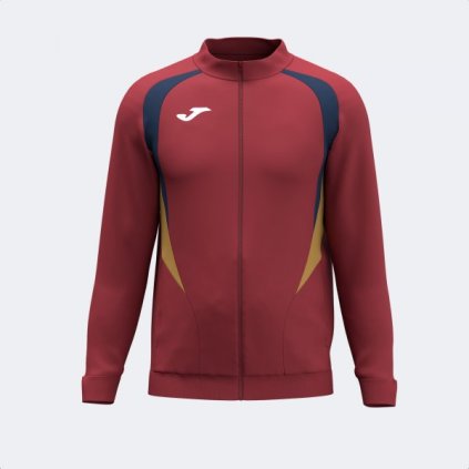 CHAMPIONSHIP 20 FULL ZIP SWEATSHIRT DARK RED DARK NAVY (Velikost 2XS)