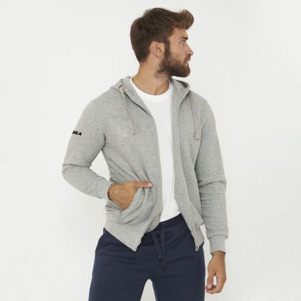 Felpa con cappuccio e zip Sarajevo (Velikost S)