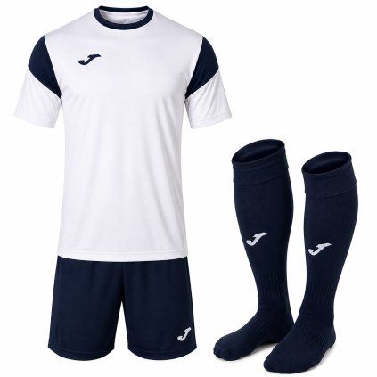 joma set white navy