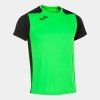 TRIČKO JOMA RECORD II | ZELENÁ FLUO-ČERNÁ