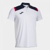 TOLEDO SHORT SLEEVE POLO WHITE NAVY