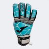 GK- PRO GOALKEEPER GLOVES WHITE TURQUOISE