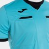 Zadní pohled na triko joma referee | tyrkysová fluo-černá v k/r barvě – sportovní výbava pro kluby, josport.cz