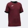 ICONO SHORT SLEEVE T-SHIRT BURGUNDY (Velikost 2XS)