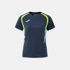 TRIČKO DÁMSKÉ JOMA CHAMPIONSHIP 20 | TMAVĚ MODRÁ-ŽLUTÁ FLUO | K/R