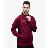 MIKINA GIVOVA REVOLUTION | PLNÝ ZIP | VÍNOVÁ-ČERNÁ