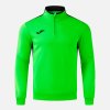 MIKINA JOMA WINNER IV | POLOZIP | ZELENÁ FLUO-ČERNÁ