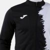 MIKINA JOMA CITY III | PLNÝ ZIP | ČERNÁ-BÍLÁ