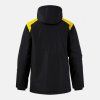 GLACIER ANORAK BLACK YELLOW