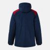 GLACIER ANORAK DARK NAVY RED