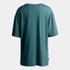 BREATH SHORT SLEEVE T-SHIRT BLUE