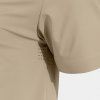 RESORT SHORT SLEEVE POLO BROWN