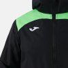 ZIMNÍ BUNDA JOMA TRIVOR II | ČERNÁ-ZELENÁ FLUO