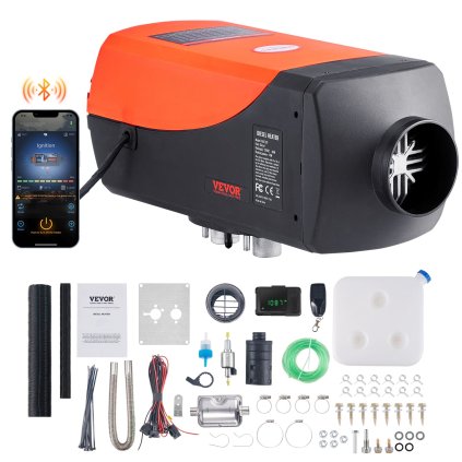 Diesel Heater 12V 5KW Bluetooth App LCD kijelző Bus RV