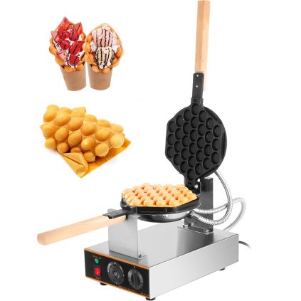 Gofrisütő 30db rozsdamentes acél 1400W