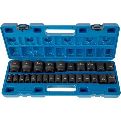 Ütőhüvely készlet 26 db 10 mm - 36 mm