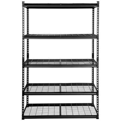 Tárolópolc egység 122x61x183cm Fém polc