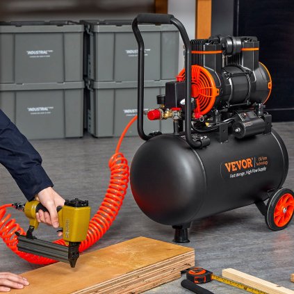 Légkompresszor 1800W 90PSI 70dB Ultra csendes, olajmentes