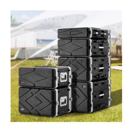 4U Rack Case Server Rack szekrény 14 mélységben ABS konstrukciós fogantyúval