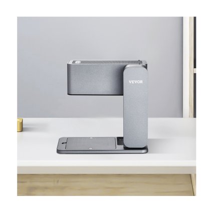 Hordozható lézergravírozó 600 mm/s 5 W-os, nagy sebességű kézi gravírozógép 3,14" X 3,14" gravírozási terület Android, Ios és Windows rendszerrel kompatibilis fémhez Egy kék lézeres fa bőr akrilszálas ékszerüveg