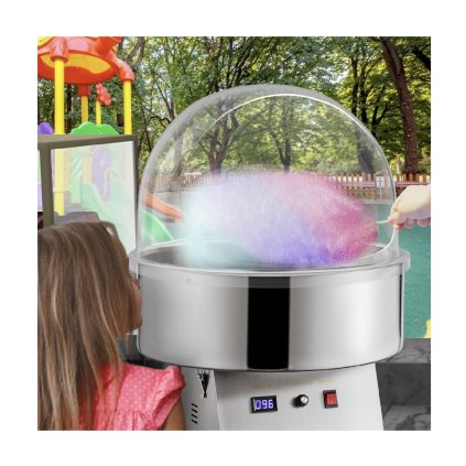 20,5" átmérőjű Candy Floss fedél a Candy Floss készítő géphez 52 cm-es kupola pajzs fedele a kereskedelmi Candyfloss gép kupola fedelének védőburkolata (csak fedél)