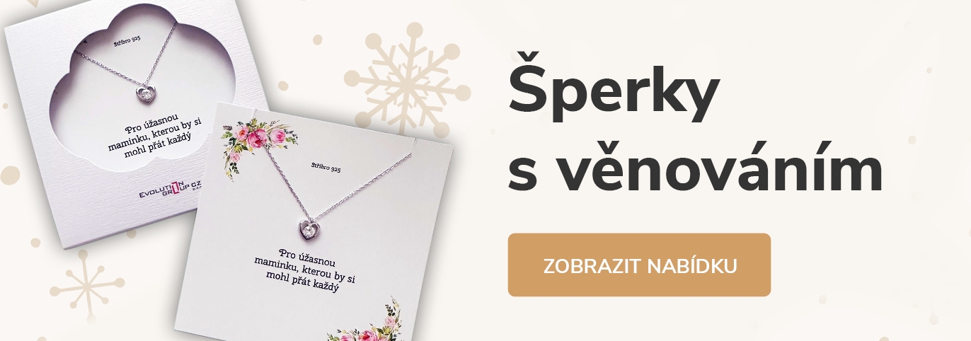 Šperky s věnováním