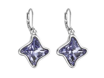 18101 nausnice bizuterie se swarovski krystaly modra hvezdicka 51055 3 tanzanite