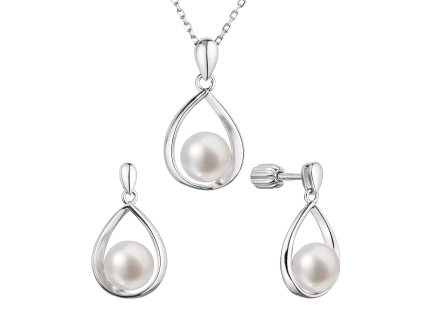 29801 perlova souprava slza s bilou ricni perlou 29056 1b