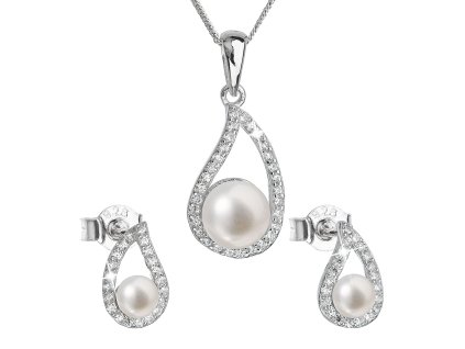 20435 perlova souprava z ricnich perel bila 29027 1