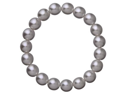 28688 perlovy naramek sedy 56010 3 grey