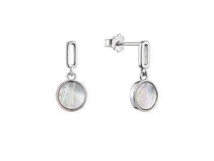 32735 stribrne nausnice visaci kulate s perleti 11518 1 perlet