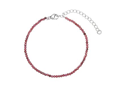33394 3 naramek s garnet kameny 43055 3 ocel