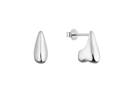 34984 stribrne nausnice kapka 61084
